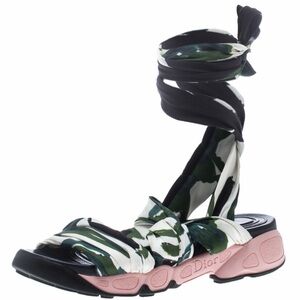 Christian Dior Brooklyn Wrap-Around Sandals (Cruise 2015